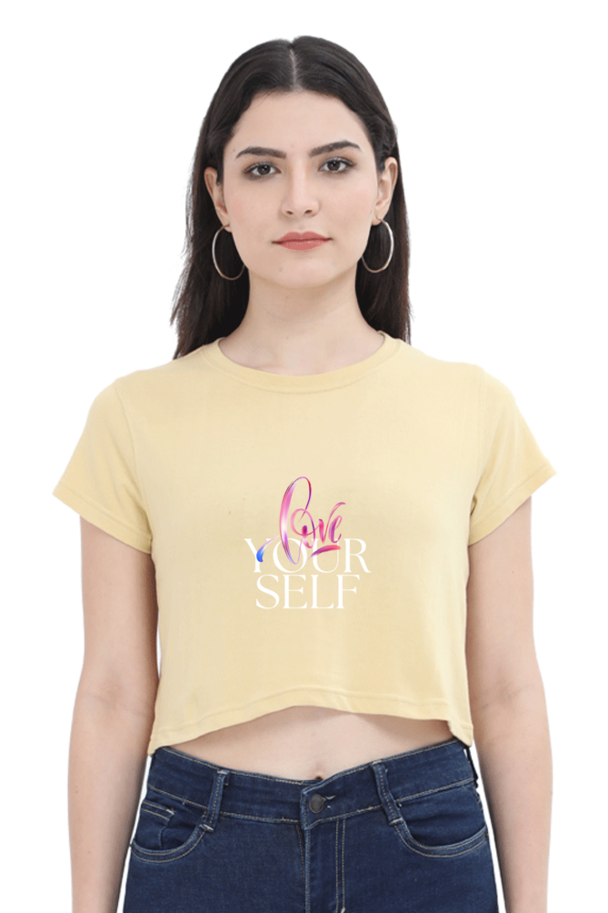 Love Yourself Women's Crop Top