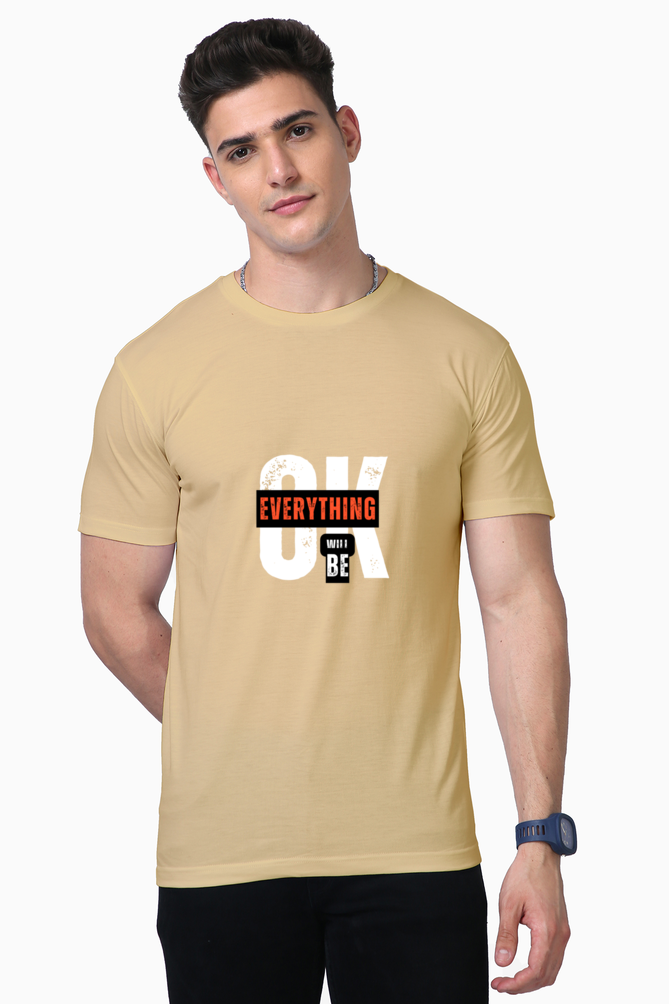 Everything Will Be Ok Men's Supima T-Shirt