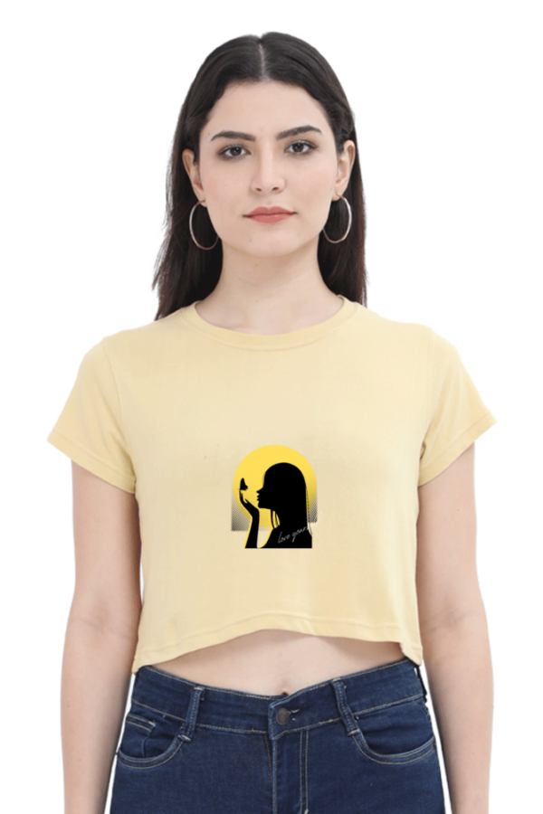 Moon Love Women's Crop Top