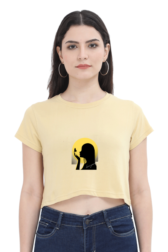Moon Love Women's Crop Top