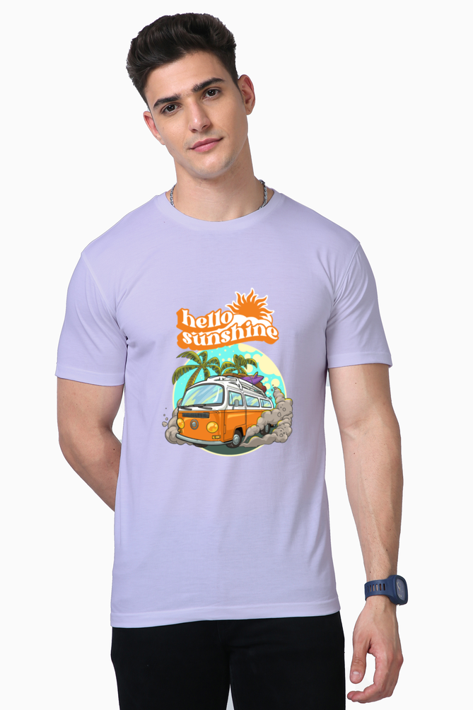 Hello Sunshine Men's Supima T-Shirt - Image 2