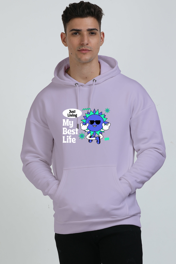 Living My Best Life Men's Oversized Hoodie