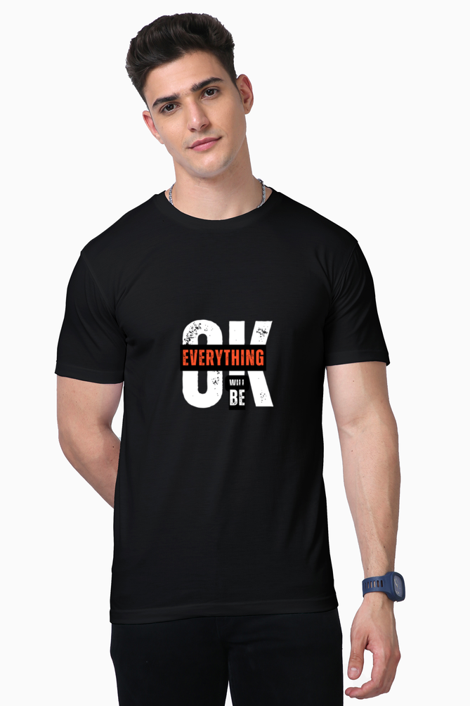 Everything Will Be Ok Men's Supima T-Shirt - Image 2