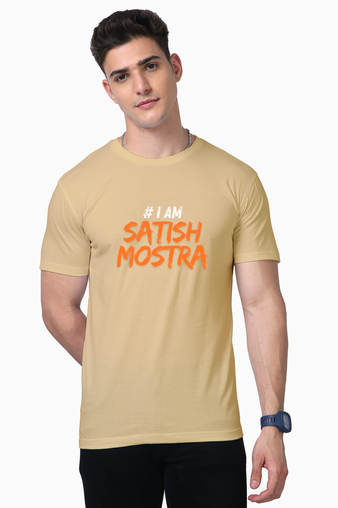 I Am Satish Mostra Men’s Supima T-Shirt