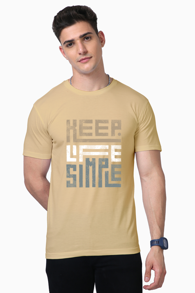 Keep Life Simple Men's Supima T-Shirt