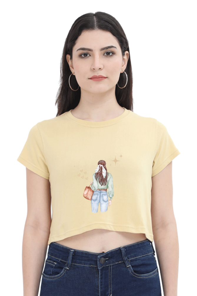 Confident Queen Women's Crop Top