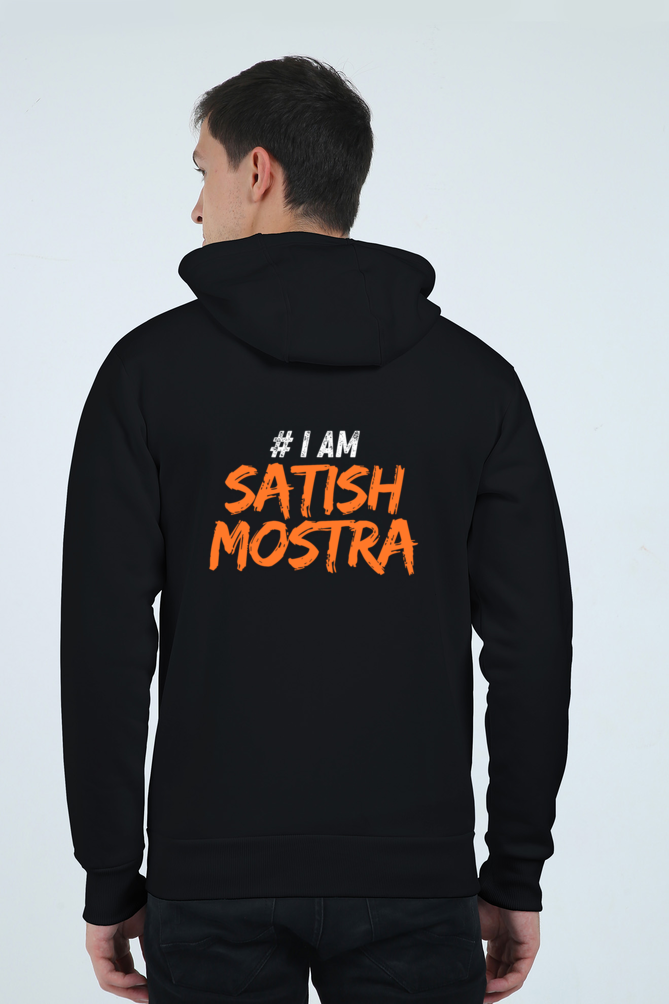 I Am Satish Mostra Men’s Zip Hoodie