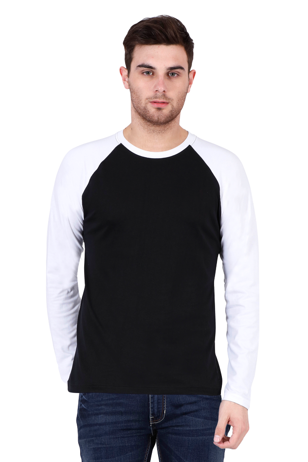 Full Sleeve White Black Tees
