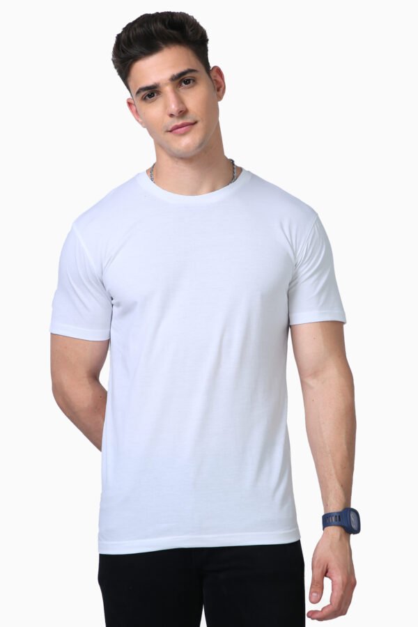 Plain White Supima Tees